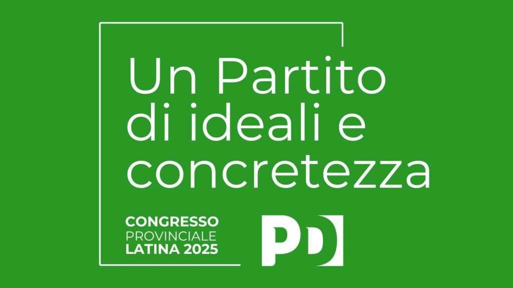 Congresso proviciale pd latina 2025