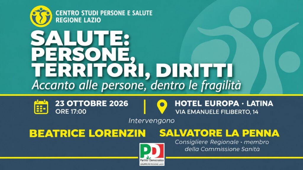 salute pd lazio latina